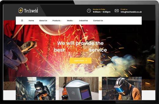 Dynamic Website Development for Techweld